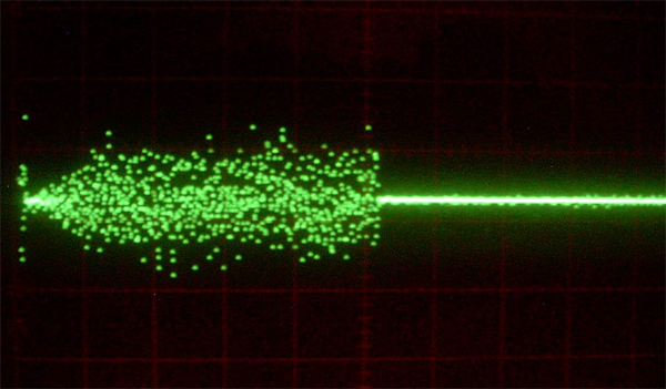 オシロスコープ計測信号波形画像サンプル2