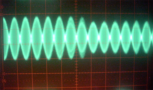 オシロスコープ計測信号波形画像サンプル4